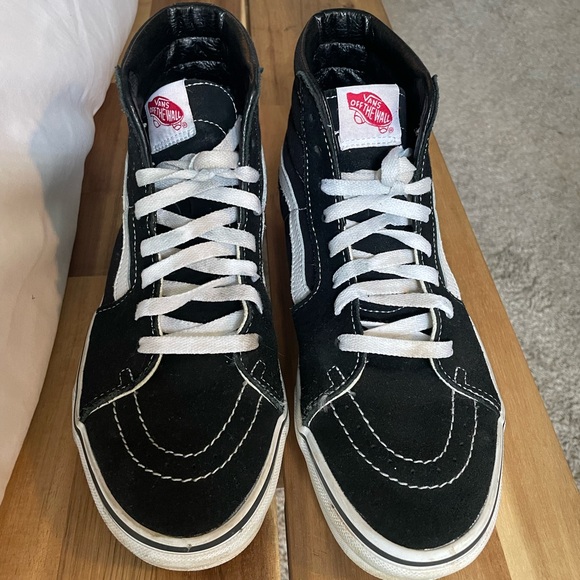 Women’s High Top Vans Size 9 - Picture 1 of 3
